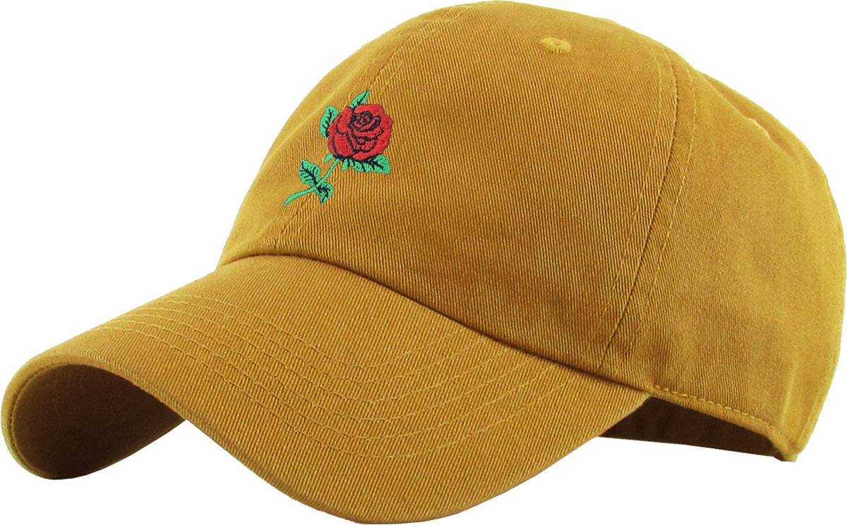 ROSE EMBROIDERY DAD HAT | KBETHOS ROSE EMBROIDERY DAD HAT | KBETHOS
